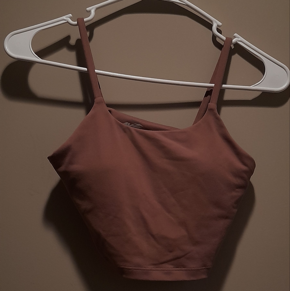 Athletic cropped tank top Small